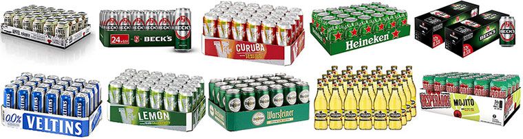 Bier, Cider und Biermischgetränke im Vorteilspack bei Amazon z.B. Bulmers, Becks, Heineken, Desperados & Veltins
