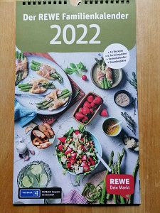 Kostenloser Rewe Familienkalender 2022   ab jetzt in den Märkten verfügbar