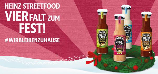 Heinz Streetfood Saucen kostenlos ausprobieren