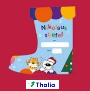 Thalia: Nikolausstiefel zum Basteln abholen und gratis befüllen lassen