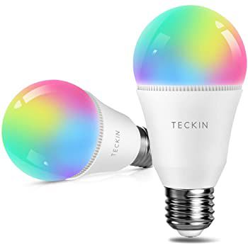 2er Pack Teckin SB60 WLAN LED Glühbirne (E27) mit App Anbindung für 15,99€ (statt 27€)