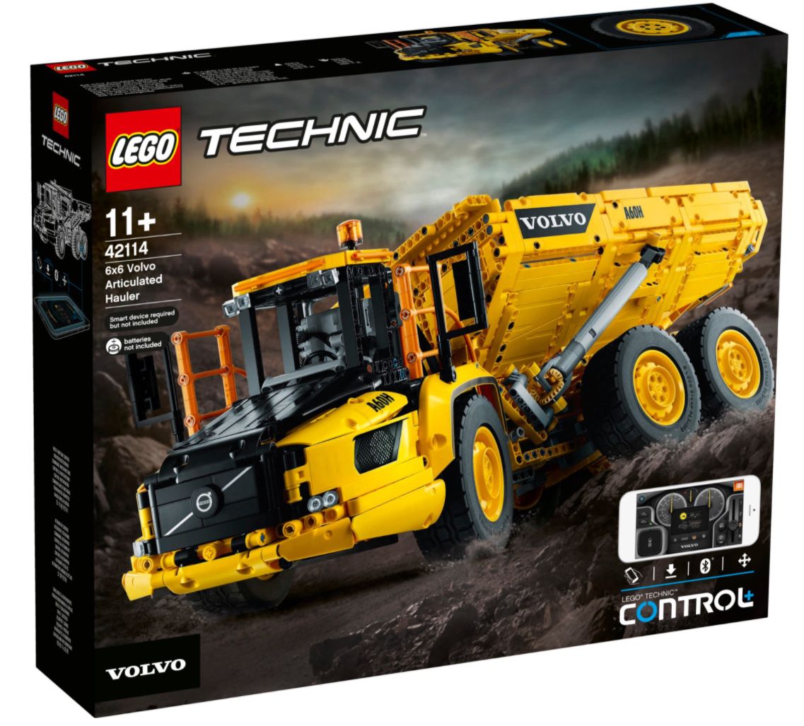 Lego 42114 Technic Knickgelenkter Volvo Dumper für 199,39€ (statt 235€)