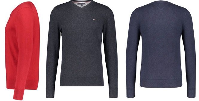 Tommy Hilfiger Herren Pullover Pima mit Kaschmiranteil in vielen Farben für 69,22€ (statt 80€)