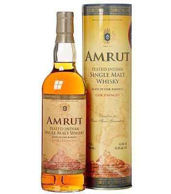 Vorbei! Amrut Indian Peated Cask Strength Single Malt mit Geschenkverpackung für 39,95€ (statt 46€)