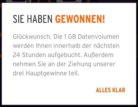 otelo Kunden: 1GB Datenvolumen gratis in der App