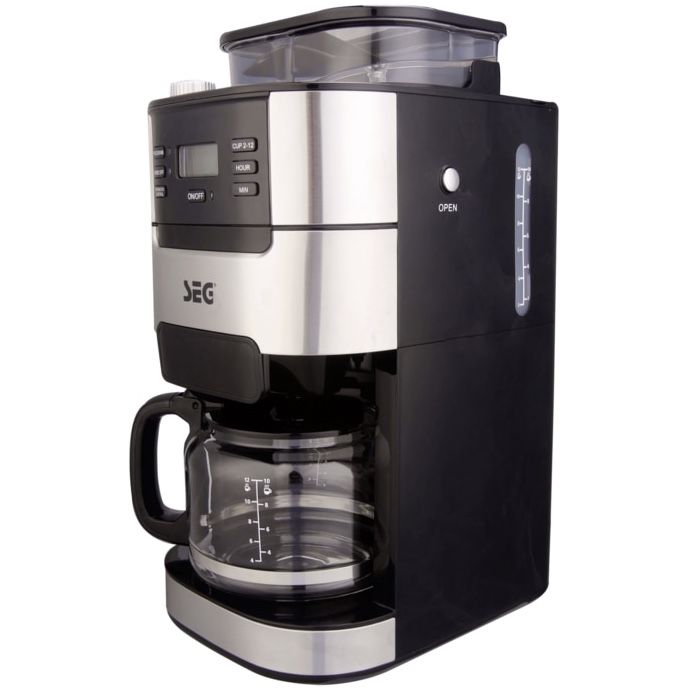 SEG KM1025 Kaffeemaschine mit integriertem Mahlwerk für 47,94€ (statt 90€)