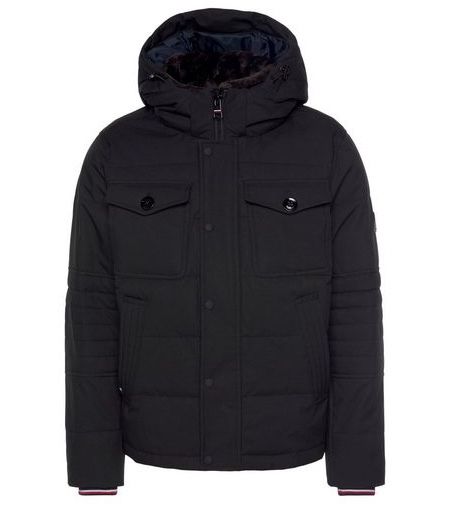 Tommy Hilfiger Removable Fur Hooded Bomber Jacke für 162,98€ (statt 200€)