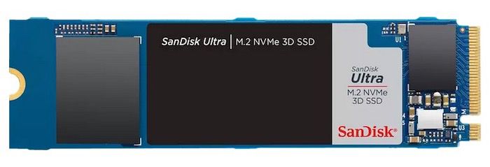 Sandisk Ultra 3D NVMe SSD mit 1 TB für 39€ statt 53€