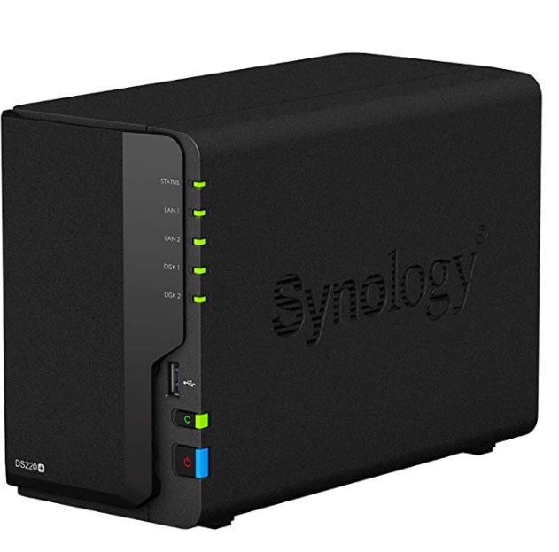 Synology DS220+ Leergehäuse für 311,14€ (statt 344€)