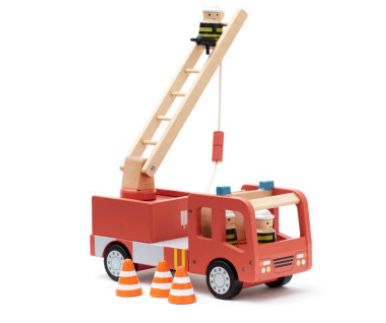 Kids Concept Feuerwehrauto aus Holz für 36,80€ (statt 49€)