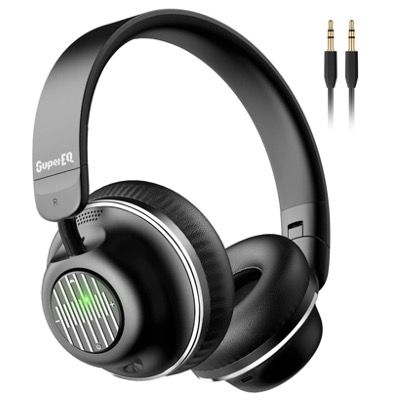 SuperEQ Active Noise Cancelling Kopfhörer mit BT 5.0 & Mikrofon für 29,99€ (statt 50€)