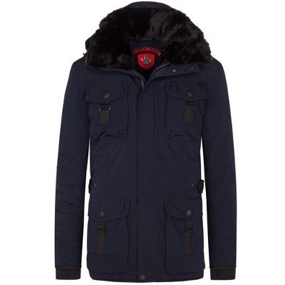 Wellensteyn Winterjacke mit Kapuze Leuchtcraft in Blau für 181,30€ (statt 260€)   XL und 2XL