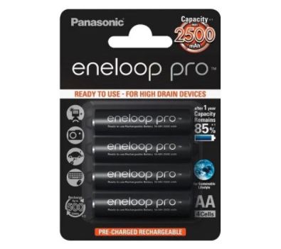 4er Pack Panasonic eneloop Pro AA mit je 2.500 mAh ab 12,99€ (statt 17€)