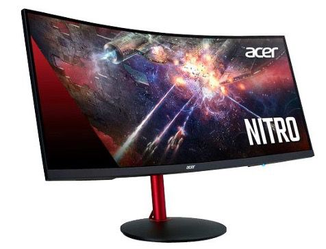 Acer Nitro XZ342CK   34 Zoll UWQHD Gaming Monitor mit 144 Hz + Office 365 Single für 444,95€ (statt 610€)