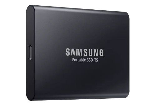 SAMSUNG Portable SSD T5 1TB SSD extern in Schwarz 89€ (statt 110€)