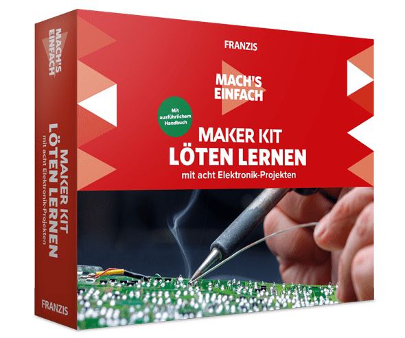 Franzis Maker Kit Löten lernen (ab 14 Jahren) für 20€ (statt 26€)