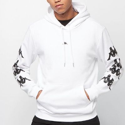 Kappa Hasti Hoodie in Weiß für 28€ (statt 43€)