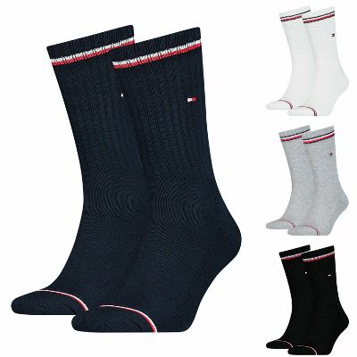 6 Paar Tommy Hilfiger Iconic Herren Tennissocken verschiedene Farben und Größen für 29,99 (statt 39€)