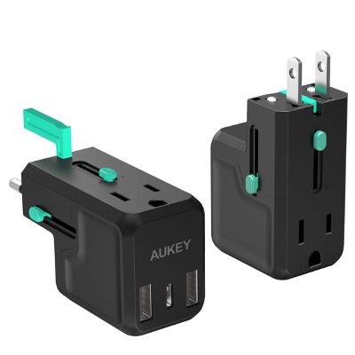 AUKEY USB C Reise Ladegerät PA TA05 mit 3 Ports für 19,99€ (statt 25€)