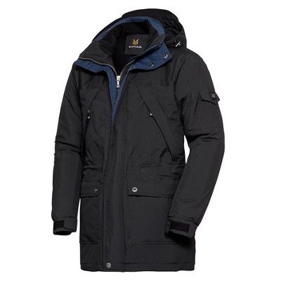 Glattsand Parka atmungsaktiv und wasserabweisend in Schwarz für 86,25€ (statt 195€)