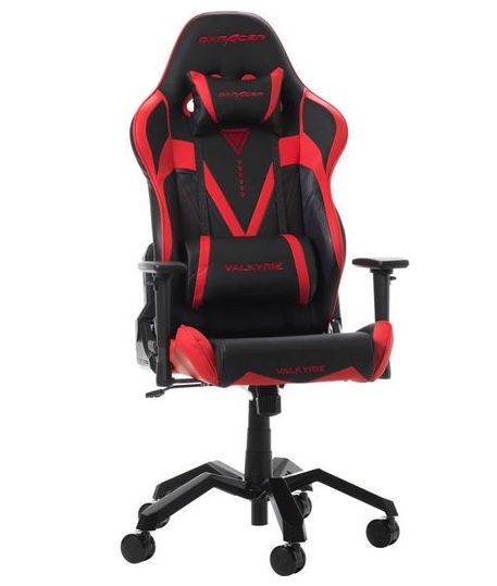 DXRacer Valkyrie Gaming Stuhl in Rot aus PU Leder für 255,48€ (statt 333€)