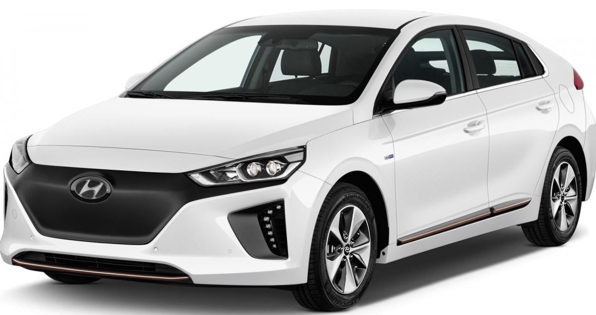 Gewerbe: Hyundai IONIQ Elektro in Polar Weiß mit 136 PS für rechnerisch 5,22€ mtl.   LF 0.02