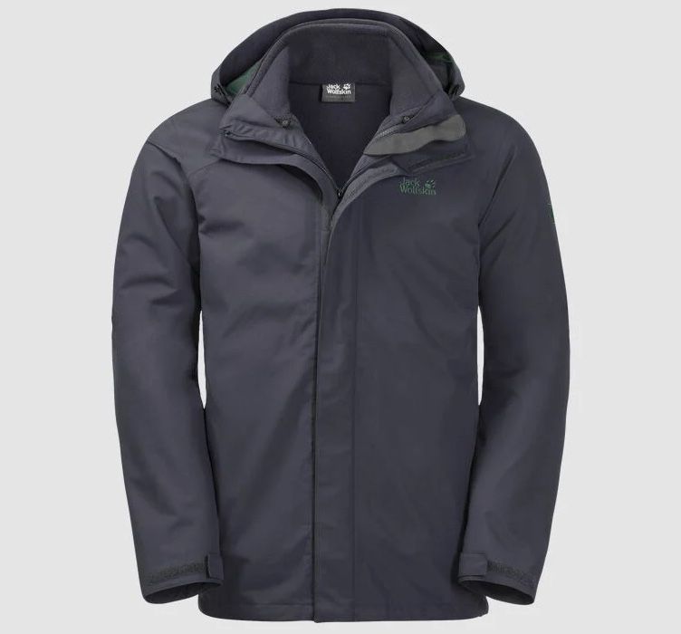 Jack Wolfskin Pouring Rain 3in1 Jacke für 124,95€ (statt 180€)