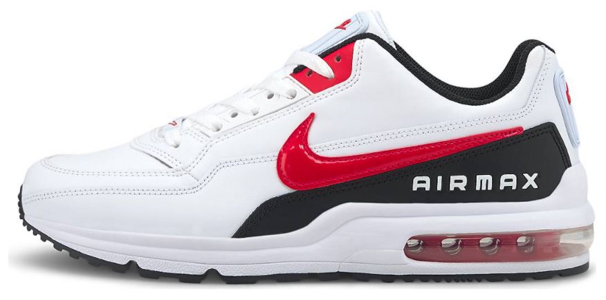 Nike Air Max LTD 3 Leder Sneaker in Weiß Rot für 65€ (statt 99€)
