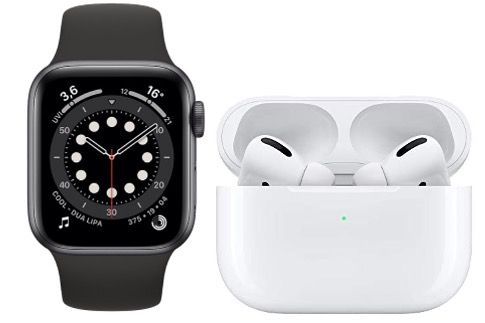 Apple Watch 6 44mm + Airpods Pro für 4,95€ mit Vodafone Allnet Flat inkl. 15GB LTE für 34,99€ mtl.