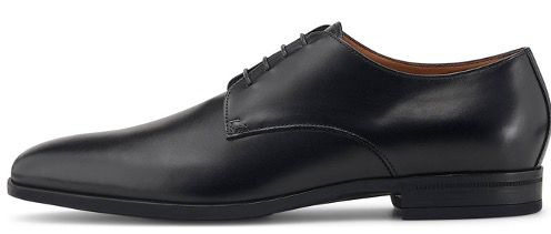 BOSS Derby Schnürer Kensington aus Leder in Schwarz für 107,64€ (statt 167€)