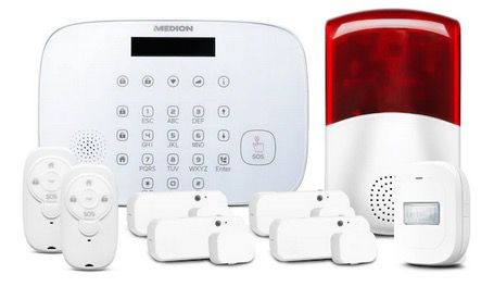 MEDION Smart Home Alarmsystem Zentrale P85731 inkl. Zubehör für 61,46€ (statt 146€)