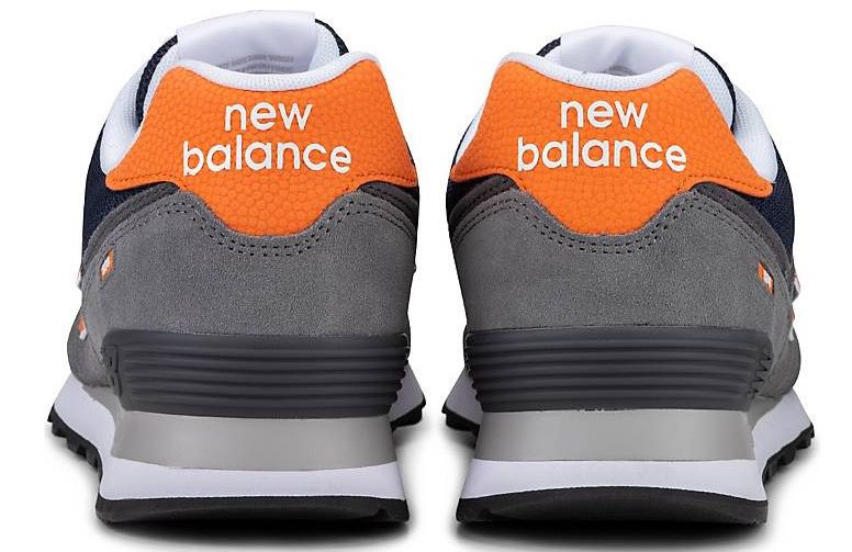 New Balance 574 Retro Sneaker in Grau Orange für 43,98€ (statt 60€)