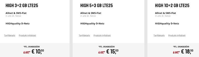 Sparhandy Telekom Allnet Flat mit 12GB LTE für 18€ mtl. + keine Anschlussgebühr