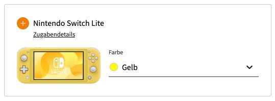 Samsung Galaxy A71 + Nintendo Switch Lite für 49€ + Vodafone Allnet Flat mit 10GB LTE für 19,99€ mtl.