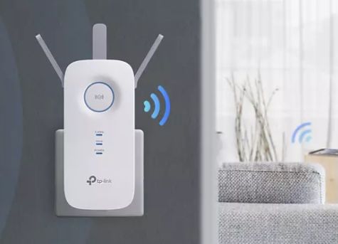 TP LINK RE450 Gigabit (AC1750 Dualband) WLAN Repeater für 41,99€ (statt 47€)