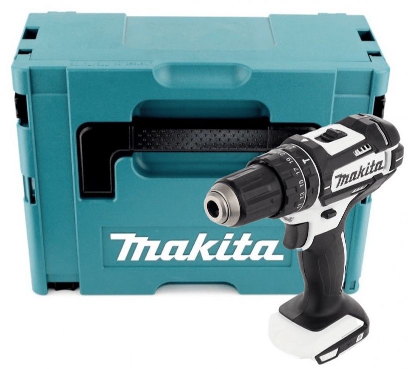 Makita DHP482ZWJ   18V Akku Schlagbohrschrauber inkl. Makpac für 86,96€ (statt 101€)