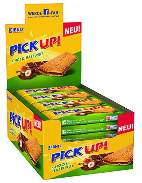 4x 24er Pack Leibniz PiCK UP Choco Hazelnut Schokolade ab 31€ (statt 36€)