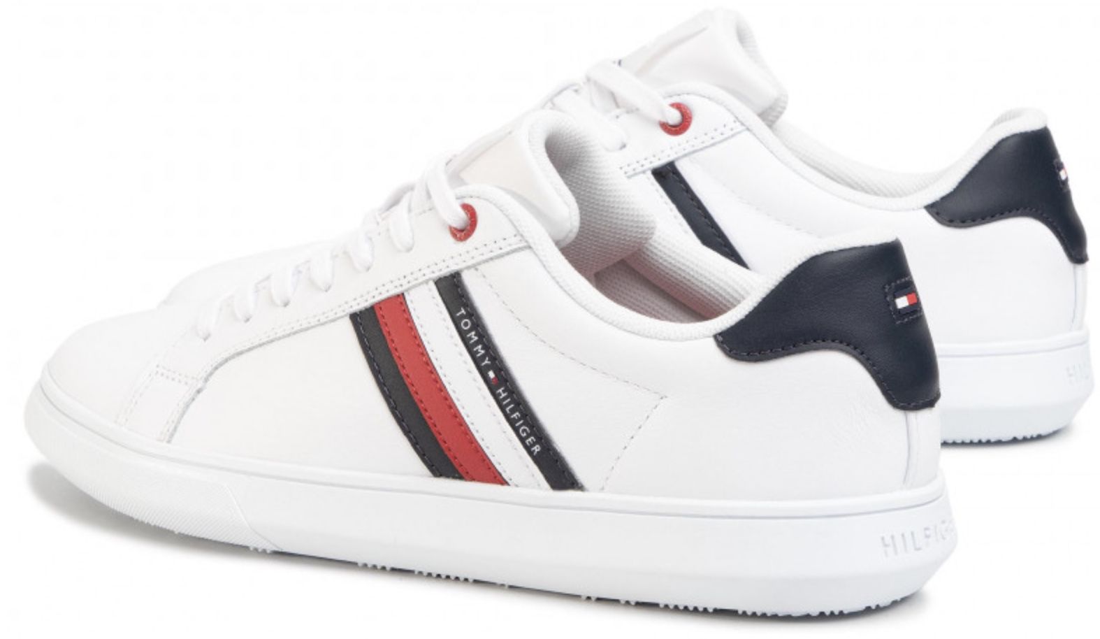 Tommy Hilfiger Essential Leather Cupsole Sneaker für 64€ (statt 83€)