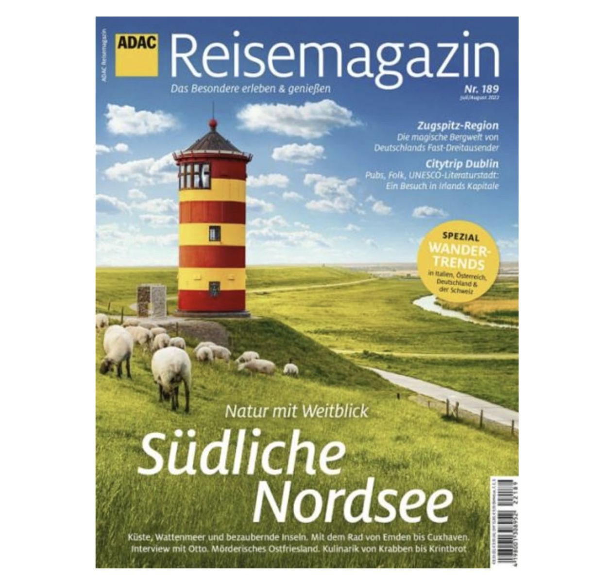 7 Ausgaben ADAC Reisemagazin für 61,15€ + Prämie: 50€ Gutschein