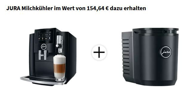 Media Markt & Saturn Weihnacht Sale   z.B. JURA S8 Kaffeevollautomat + JURA Cool Milchkühler für 1.299€ (statt 1.439€)
