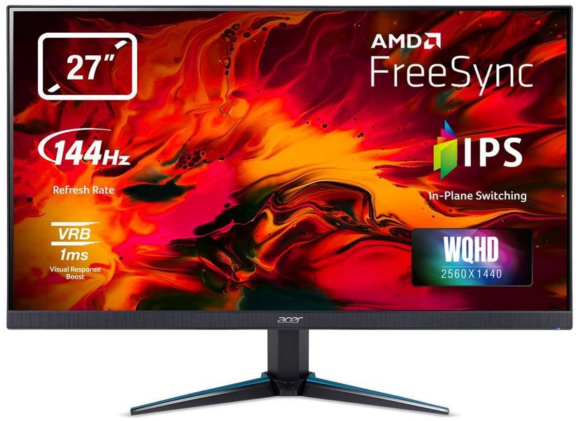 Acer Nitro VG0 27 Zoll Monitor 1msec. 144Hz für 313,64€ (statt 367€)