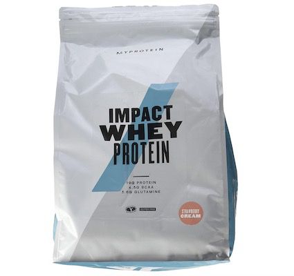 5kg MyProtein Impact Whey Strawberry Cream Protein für 77€ (statt 109€)