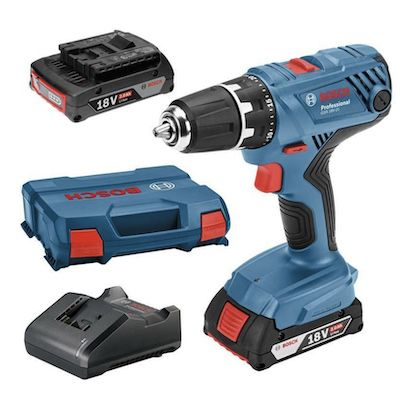 Bosch Akku Bohrschrauber GSR 18V 21 inkl. 2x 2,0Ah Akku für 116,91€ (statt 146€)