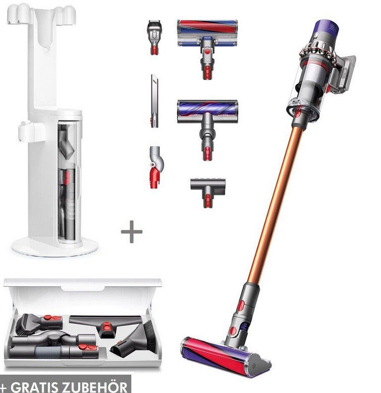 Dyson Cyclone V10 Absolute + Cyclone V10 Floor Dock für 449€ (statt 620€)