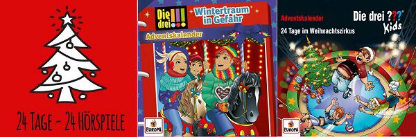 Gratis: Hörspiel Adventskalender von EUROPA