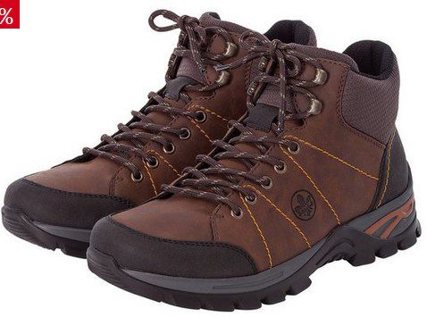 Rieker F6819 00 Schnürboots mit Profisohle für 35,09€ (statt 50€)