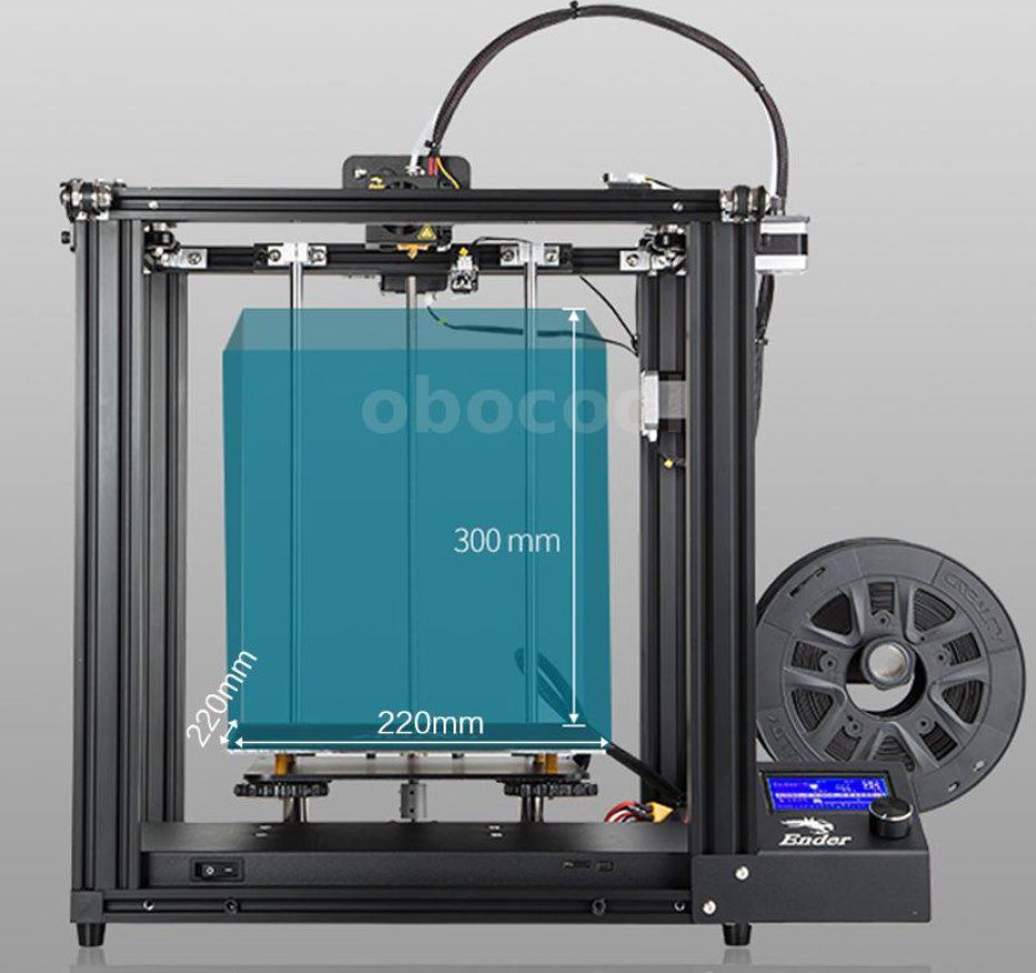 Creality Ender 5 3D Drucker mit Resume Printing Funktion für 182,99€ (statt 255€)   aus DE