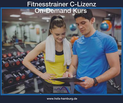 Wieder da! Gratis: Fitnesstrainer C Lizenz Ausbildung