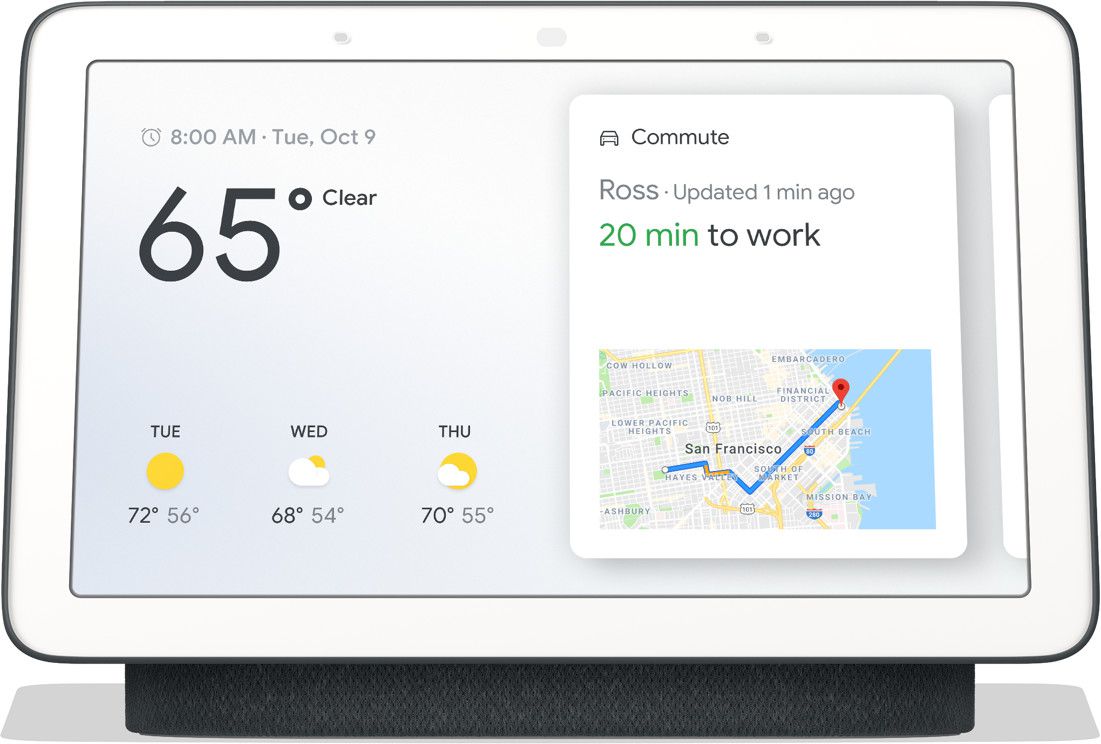 Google Nest Hub Smart Speaker in Carbon für 39,47€ (statt 76€)