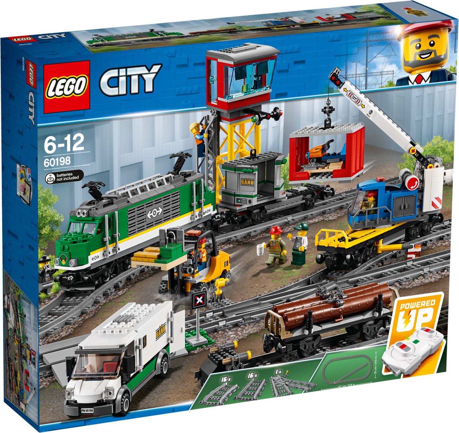 Lego Sets dank 3 für 2 Aktion günstig   z.B. Güterzug + Personenzug + Transporter für 248,90€ (statt 336€)